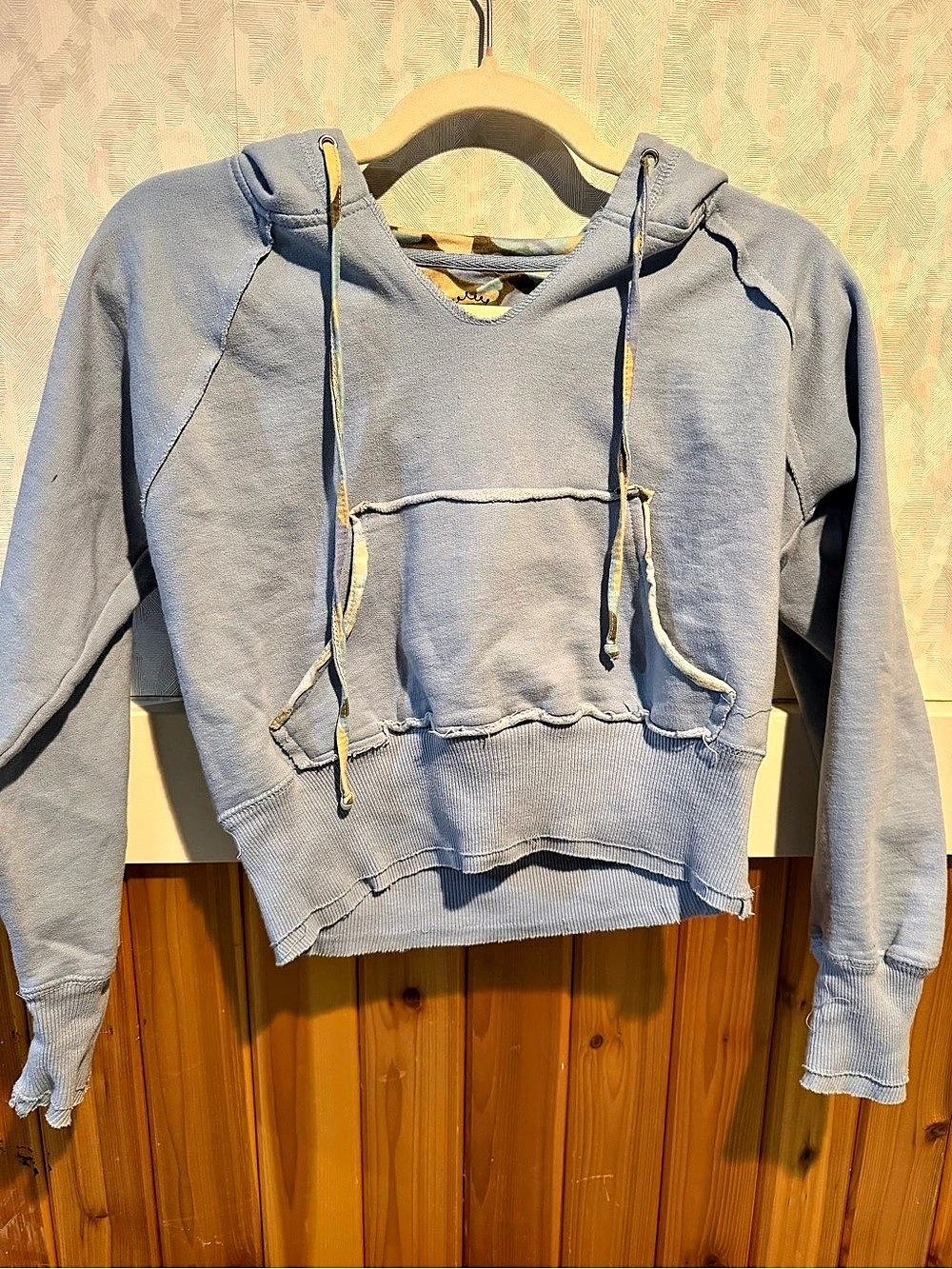 U.S Vintage Blue Hoodie Size Small junior